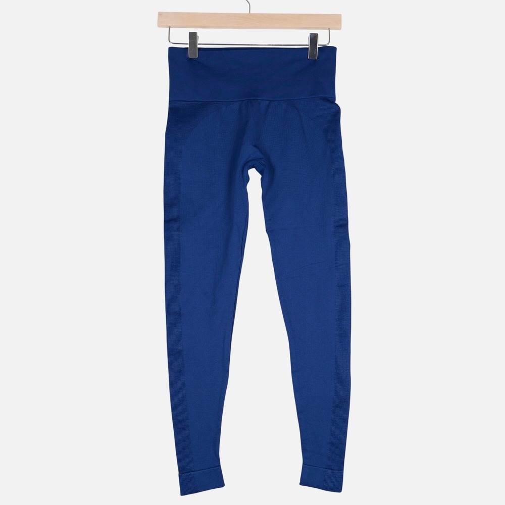 SET ACTIVE SCULPTFLEX Seamless Leggings Royal Blue Medium 7/8 Length